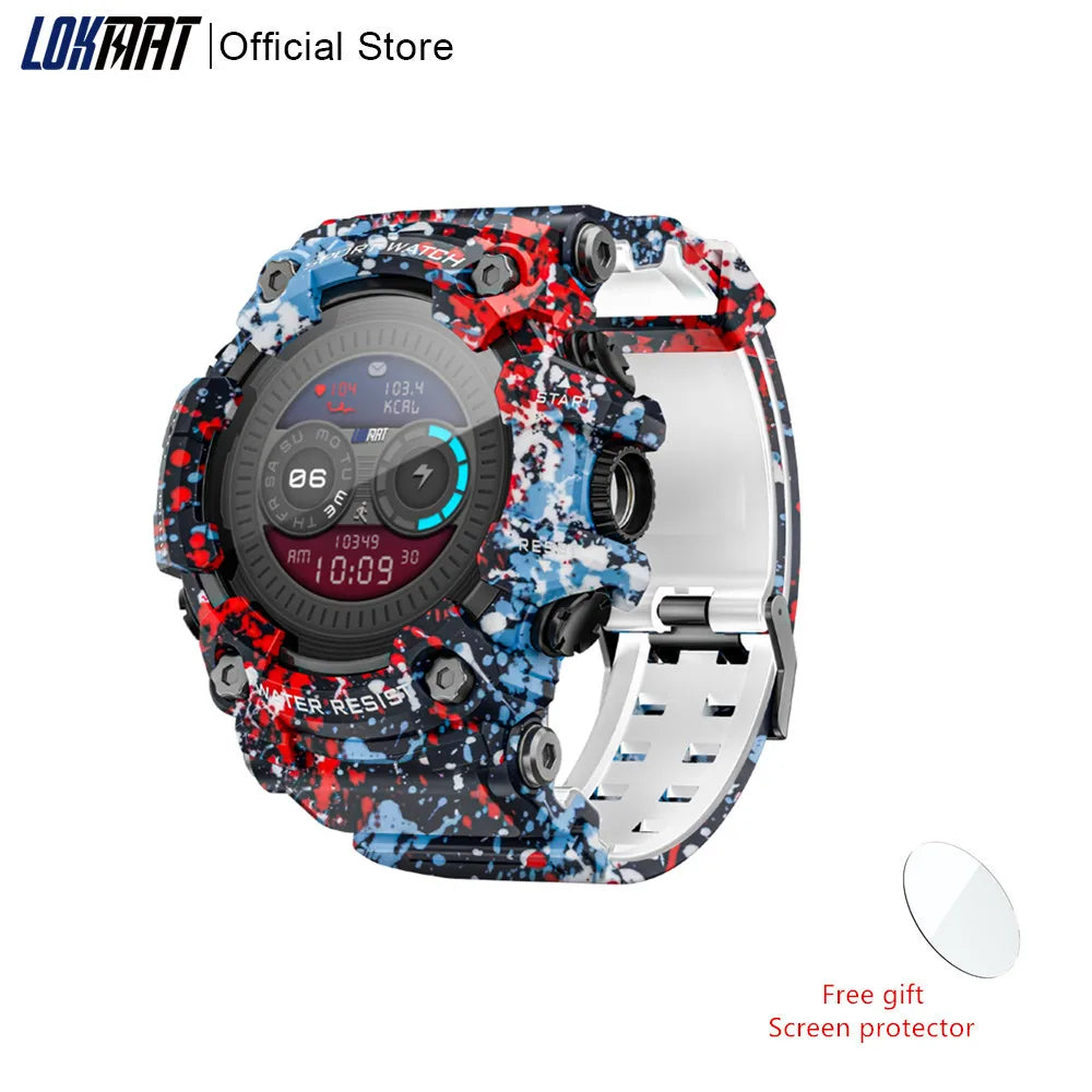 LOKMAT Rugged Sport Smart Watch ATTACK-GT
