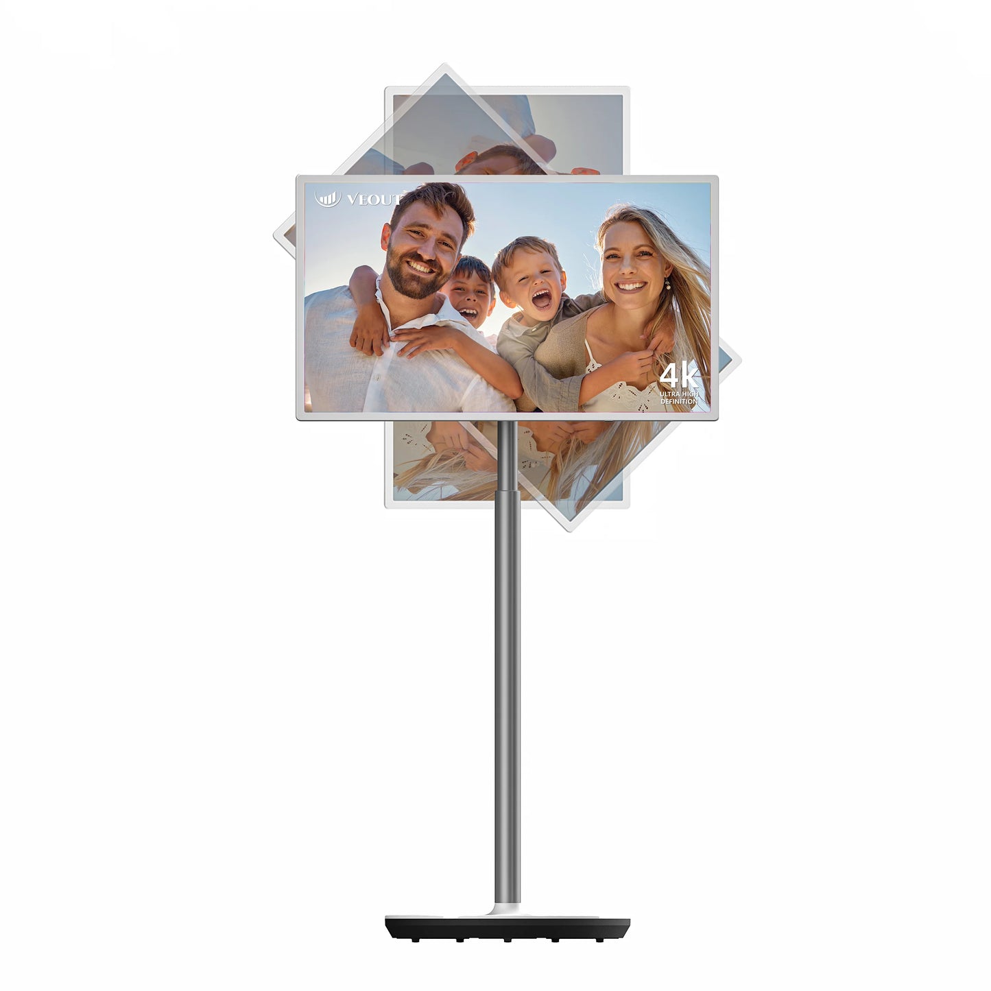 4K Touch Screen Portable TV
