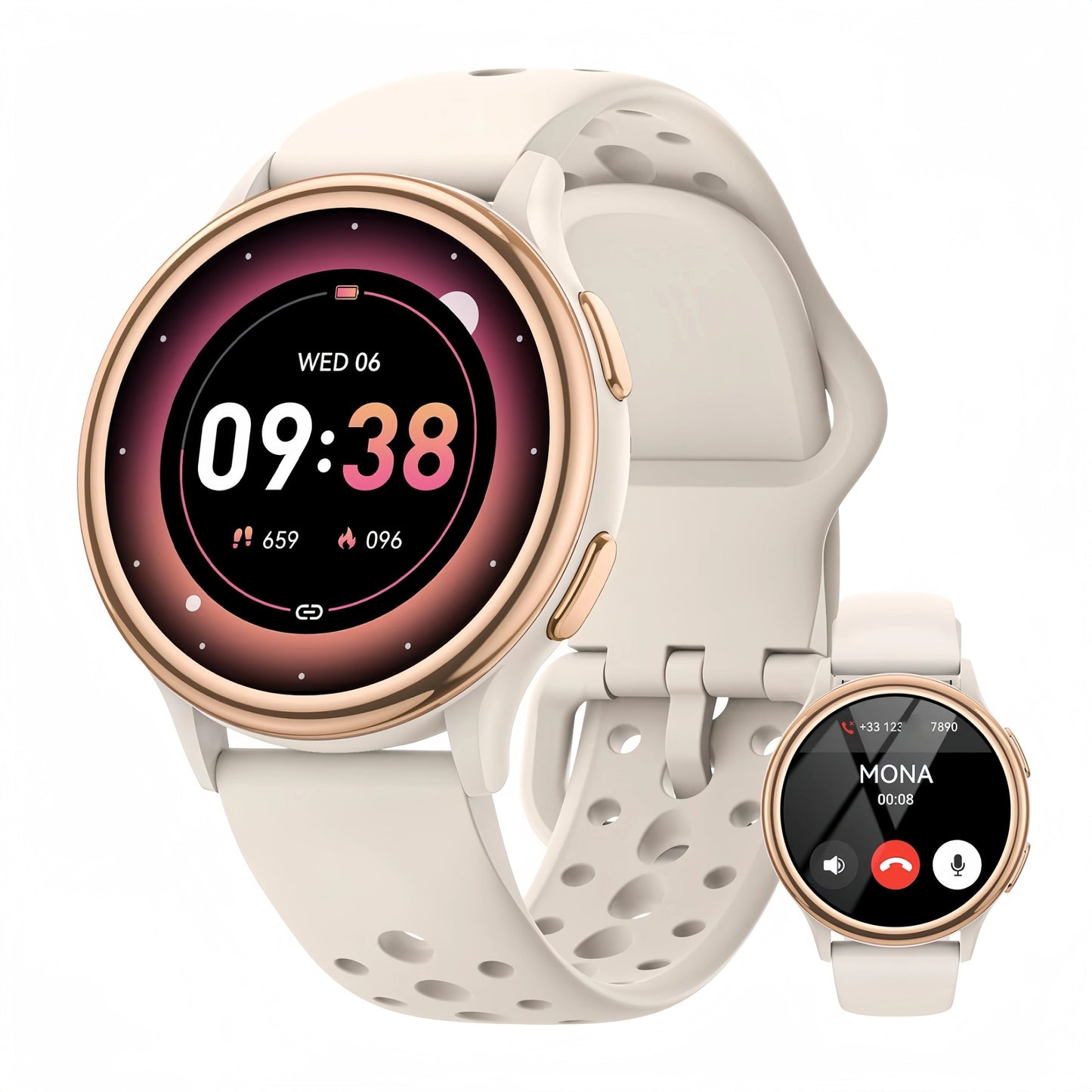 Smart Watches for Women [400+Watch Faces/Calls/Female Health]