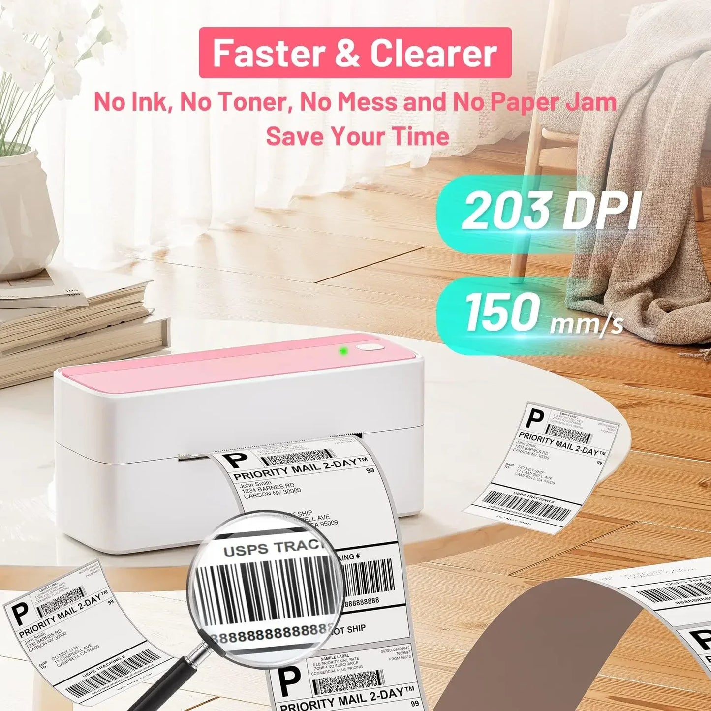 Bluetooth Thermal Label Printer