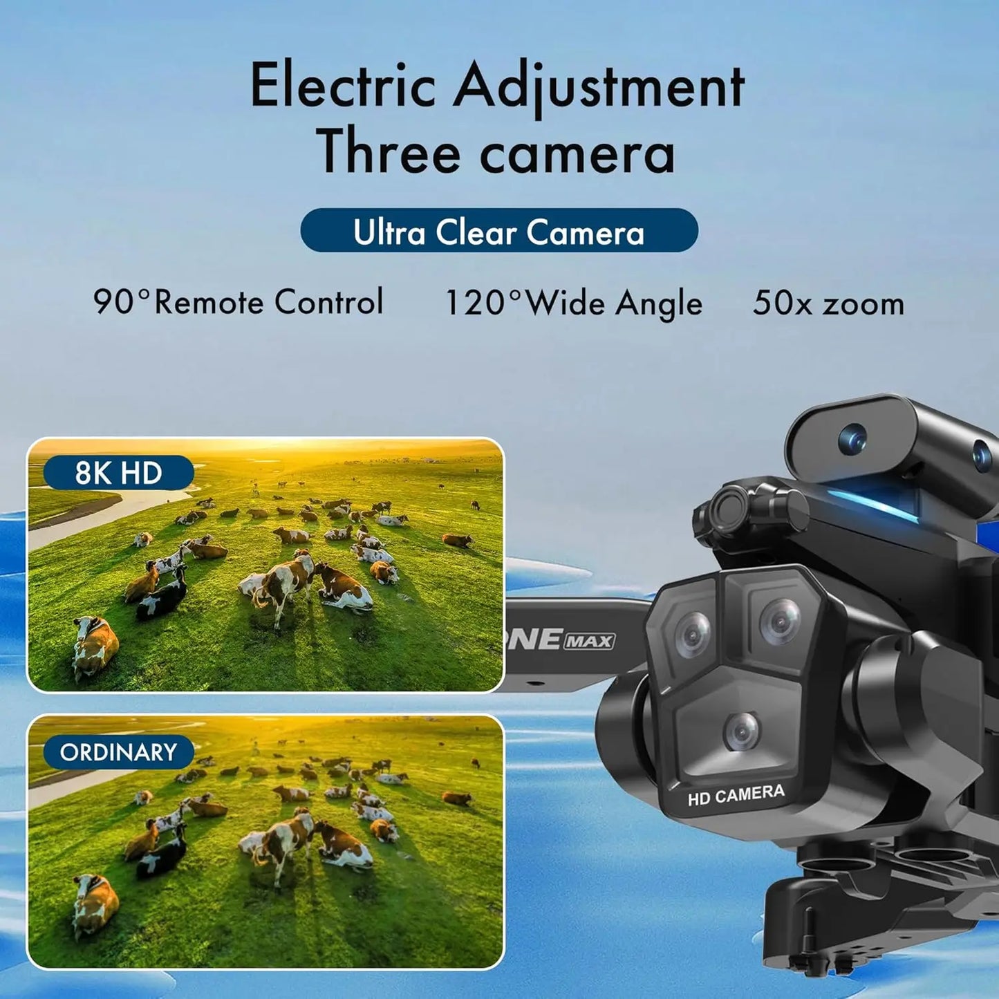 Foldable Camera Drone for Beginners & Adult