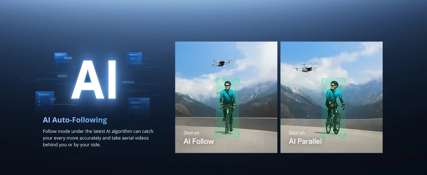 Camera Drone 4K HDR Video, 8K Photo, 3-Axis Gimbal