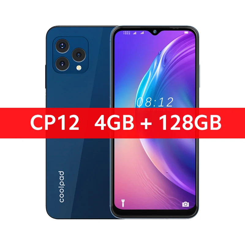 Smartphone 13MP Main Camera 6.517" Waterdrop Display