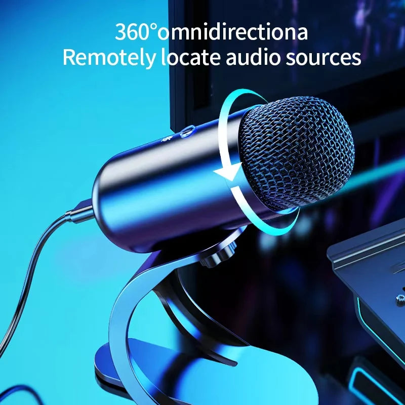 Professional Wired  gooseneck Gaming USB Microphone