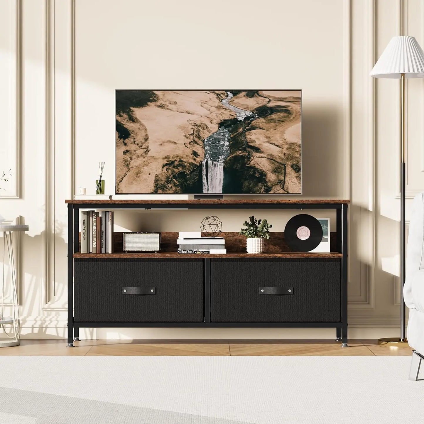 TV Console Stand Dresser with Storage