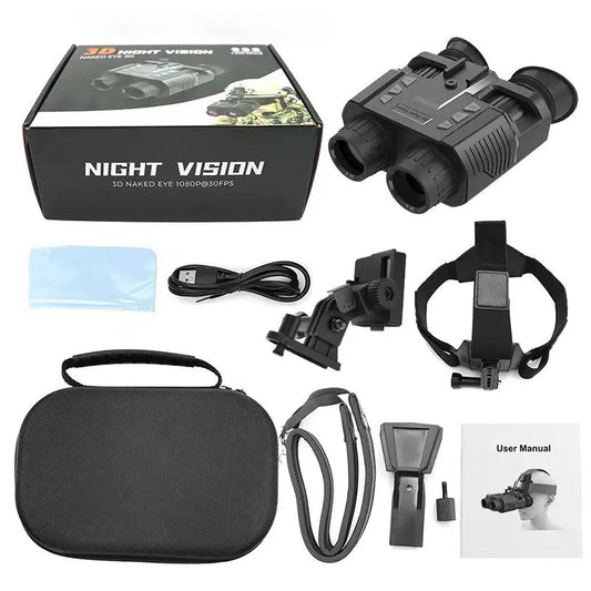 Head Mounted Tactical Helmet Night Vision Goggles for Outdoor Hunting