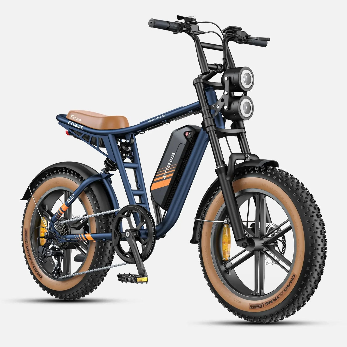 750W Motor 52V15.6AH Mountain E-bike Off-road, Fat Tire.