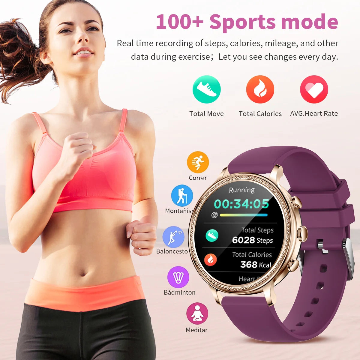 XIAOMI Mijia Luxury Women Smartwatch
