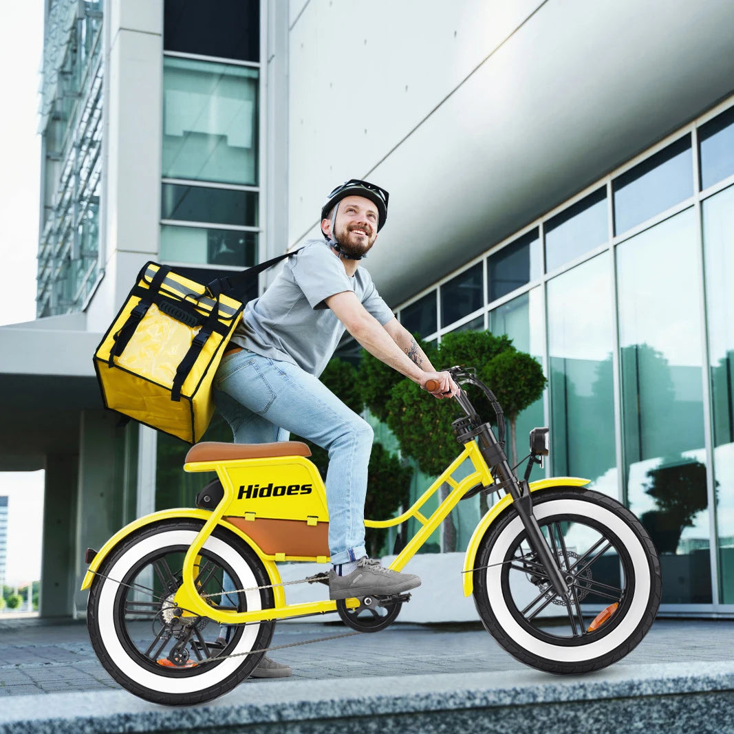 E-bike 700W Motor 48V17AH Lithium Battery Off-road Fat Tire .