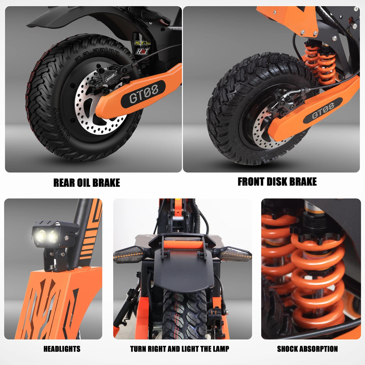 5600W Adult Electric Scooter Dual Motor