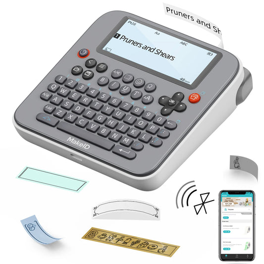 Portable Label Maker - Bluetooth Compatible Thermal Printer