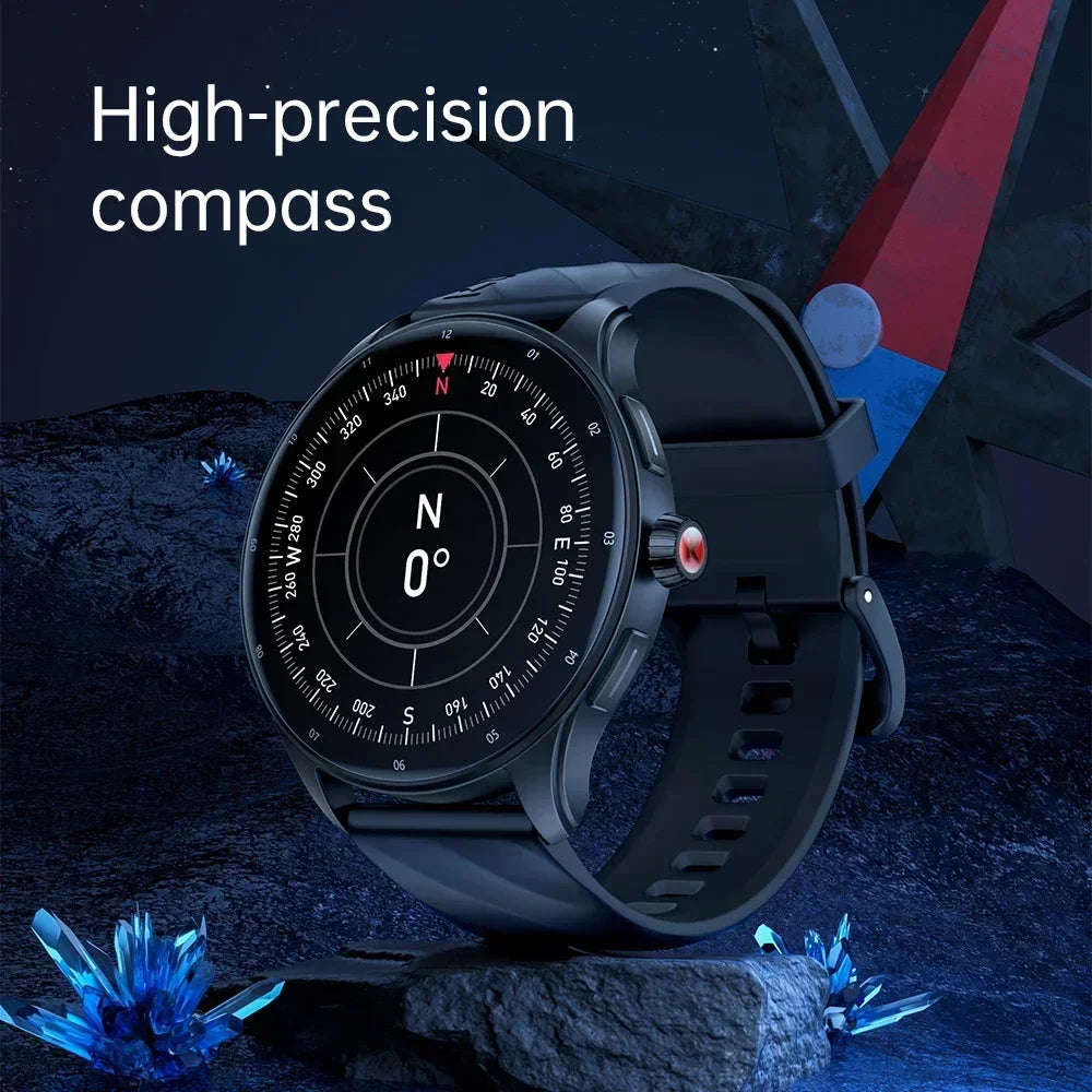 Smartwatch 1.43" AMOLED IP68 Waterproof Bluetooth 5.2 Fitness, Heart Rate, Blood Oxygen Monitor