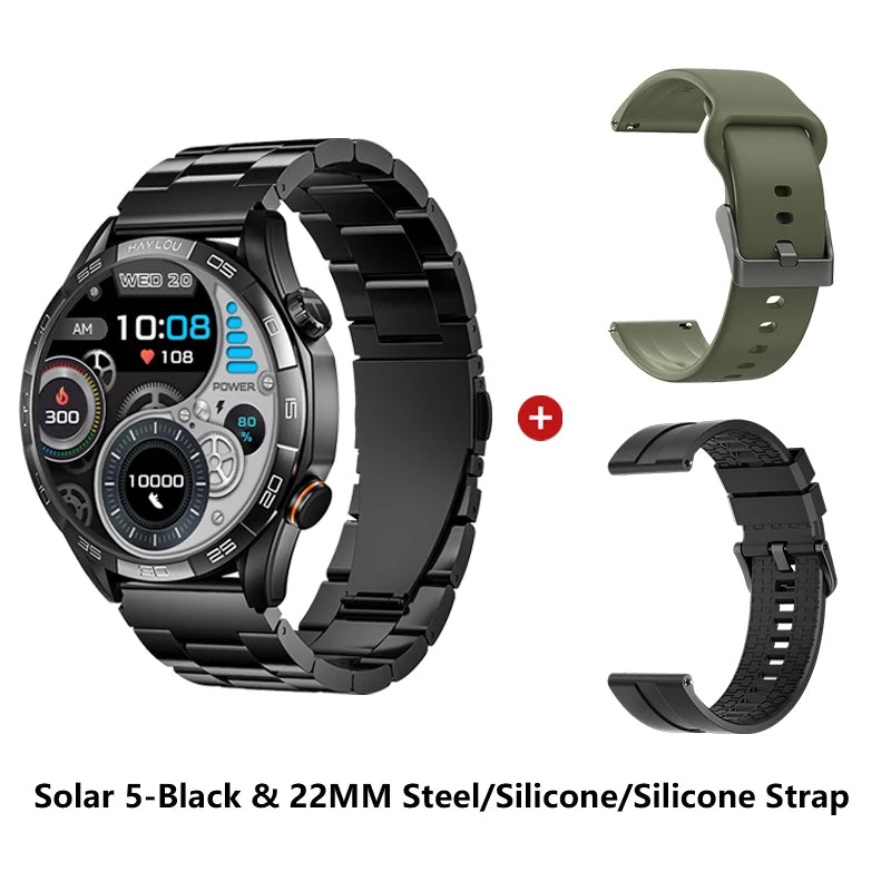 HAYLOU Solar 5 Voice Calling Smartwatch 1.58'' AMOLED Display