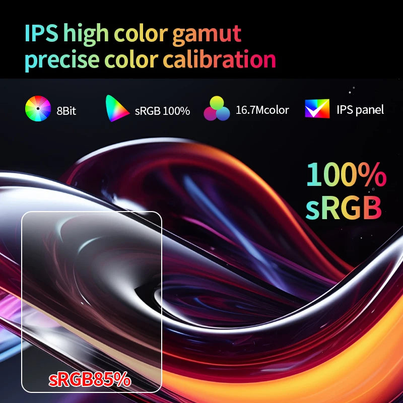 24.5 Inch Gaming Monitor, 1080P Frameless