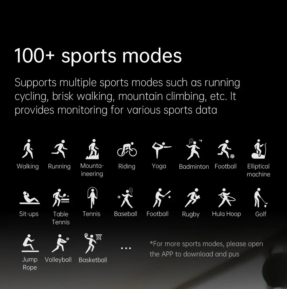 Smartwatch 1.43" AMOLED IP68 Waterproof Bluetooth 5.2 Fitness, Heart Rate, Blood Oxygen Monitor