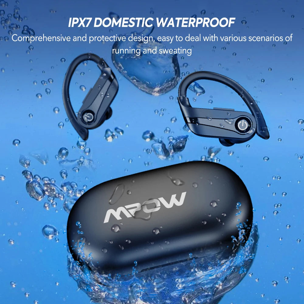 Bluetooth 5.3 Wireless Earbuds with Mic