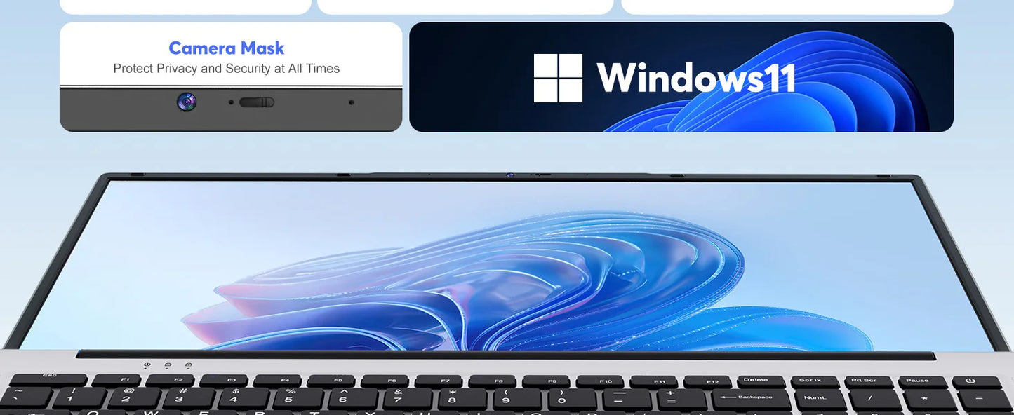 Laptop 17.3'' FHD Intel, Windows 11