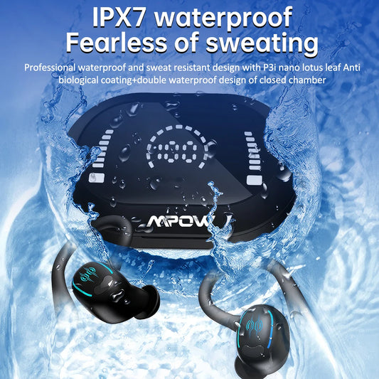 Wireless Waterproof Sports Earbuds for Running
