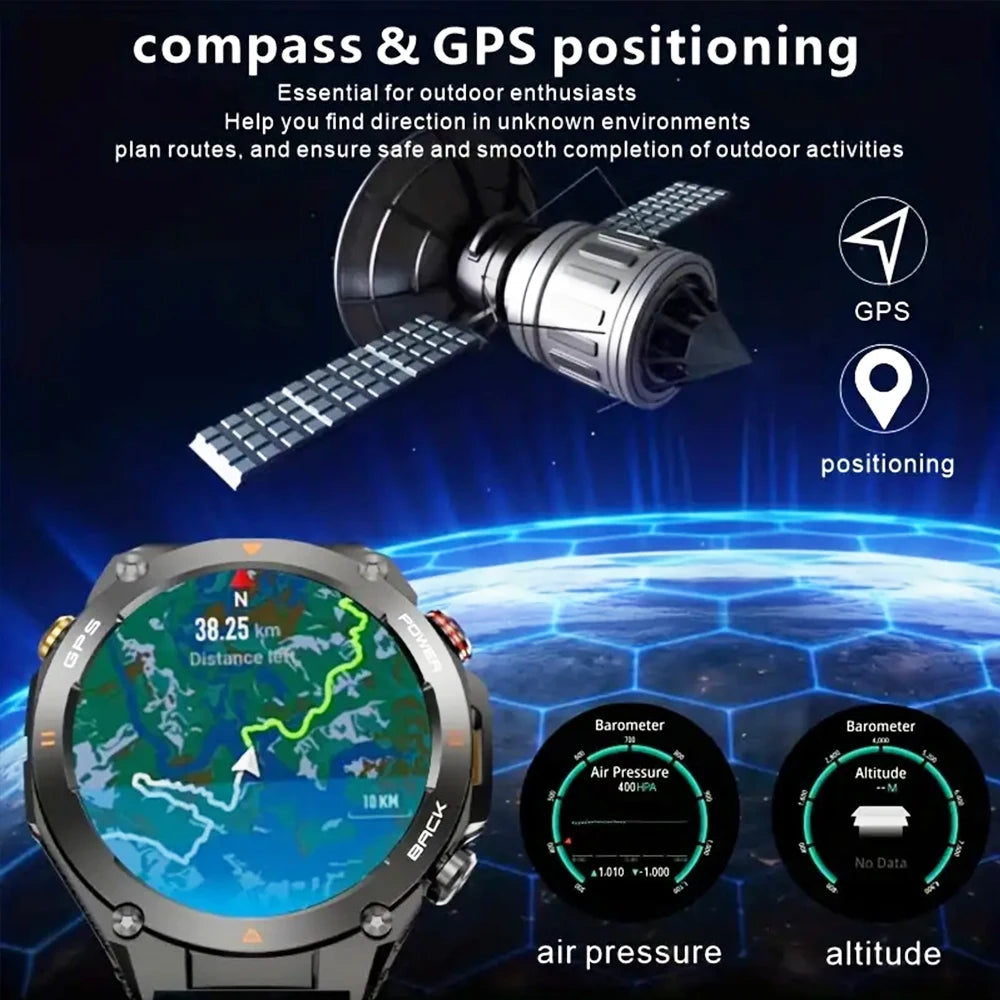 New GPS Sports Smartwatch for Men