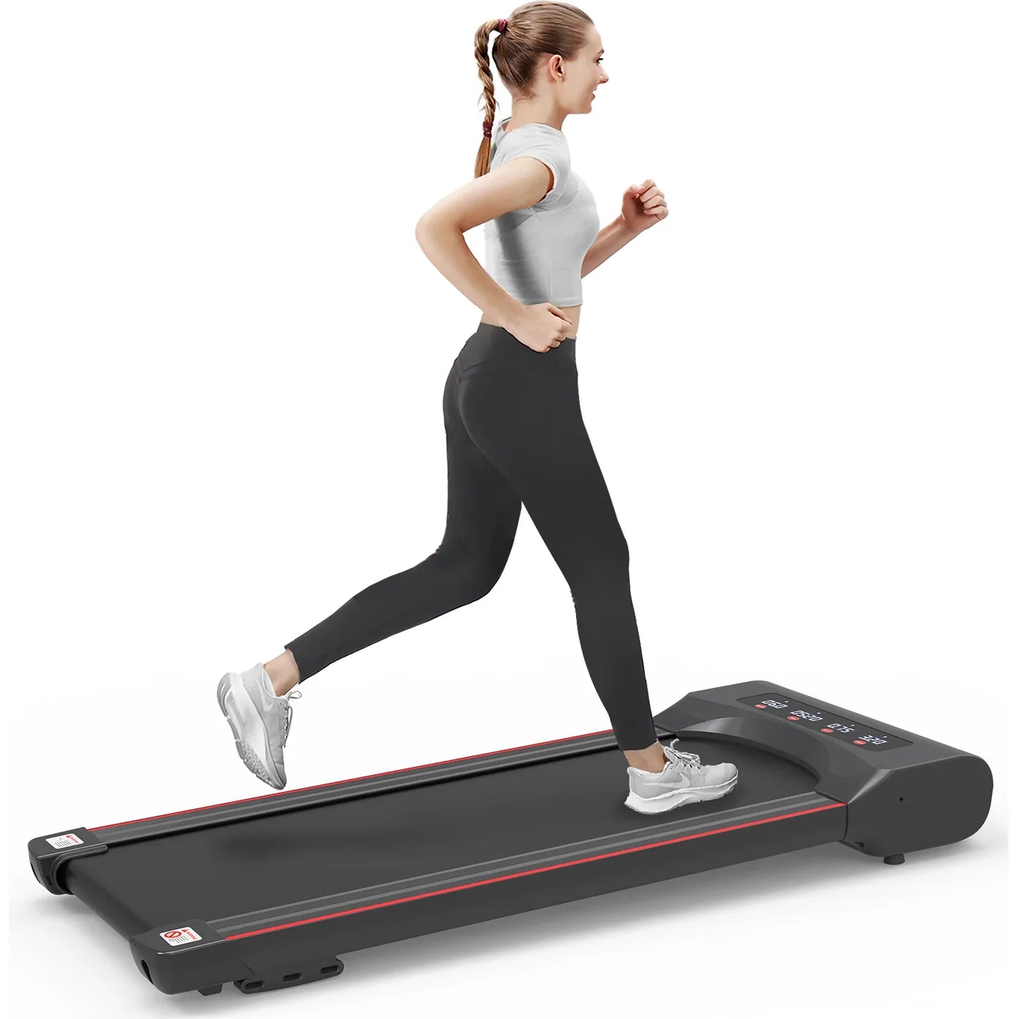 Under Desk Treadmill Machine 300 LB Capacity Walking Pad