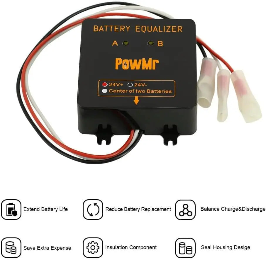 24V Battery Balancer Equalizer Protection, Solar Cell Regulator Voltage