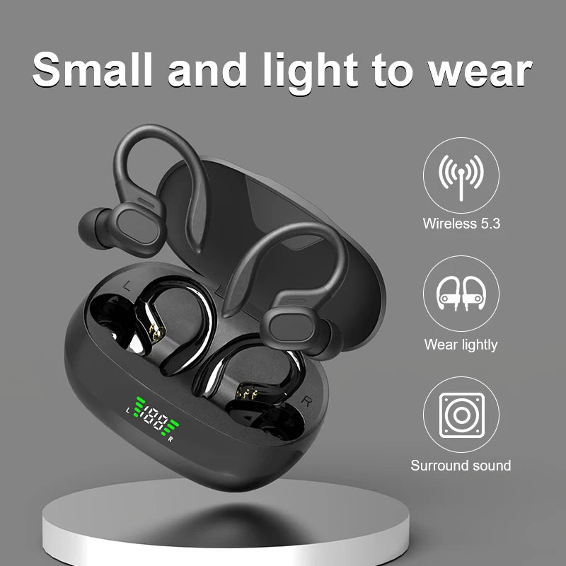 Wireless Earphones Sport Ear Hook, Waterproof