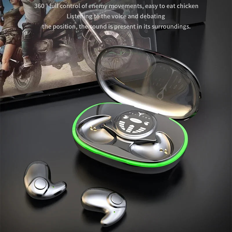 Invisible Sleep Earphones, Wireless , Waterproof  Touch Control Headsets