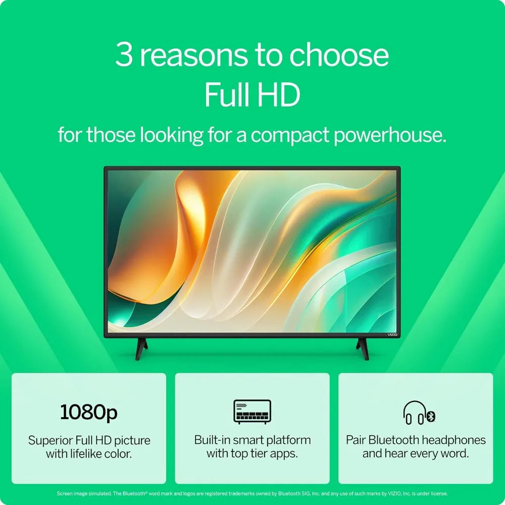 40-inch Full HD 1080p Smart TV with, Alexa and Google Cast Built-in