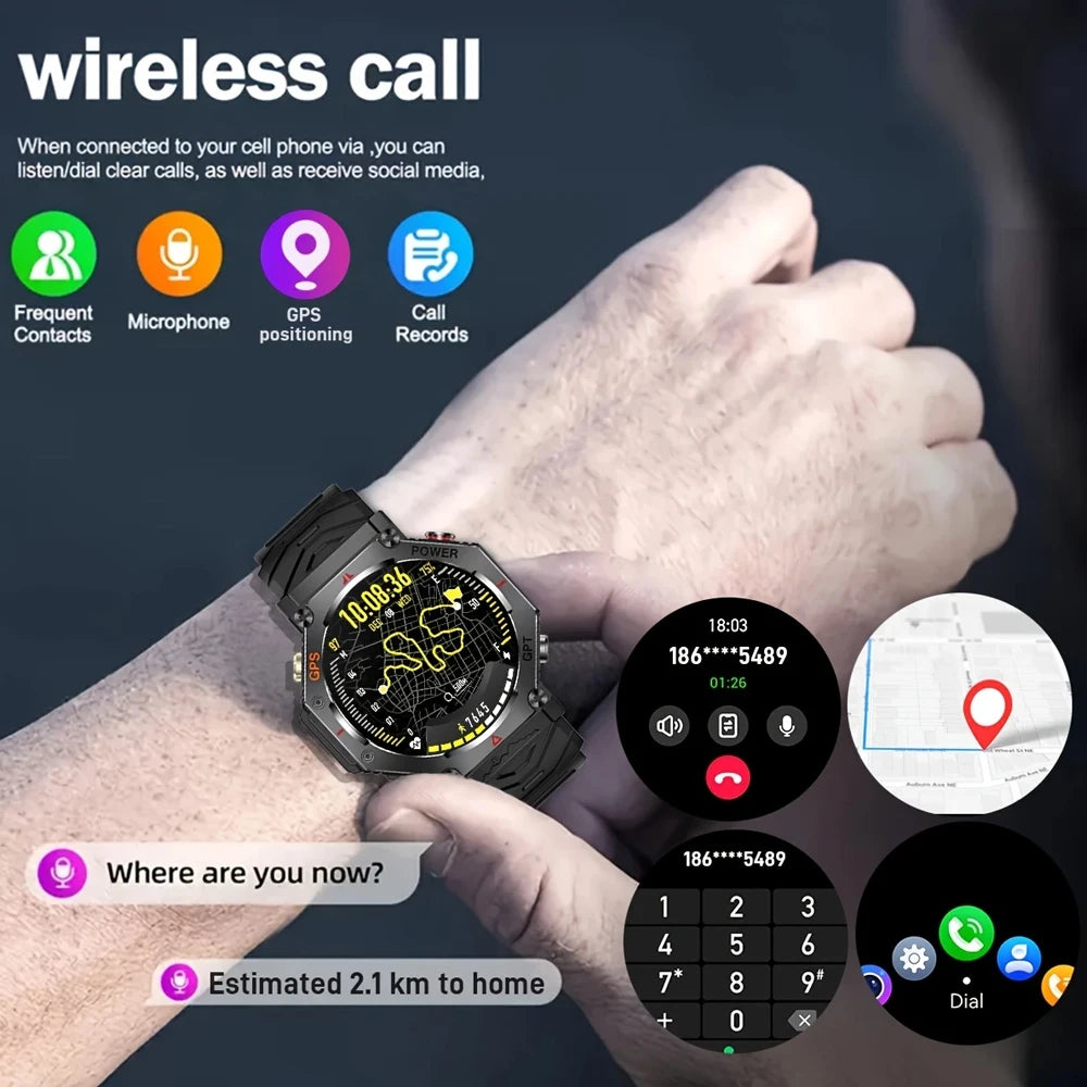 SENBONO GPS Smart Watch with Built-in GPS
