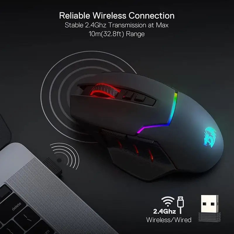 Wireless Gaming Mouse for PC and laptop