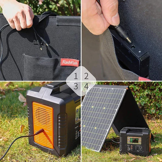 100W Portable Foldable Solar Panel