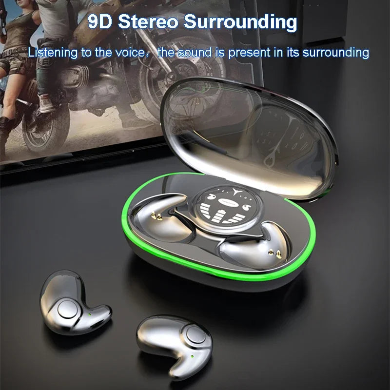 Invisible Sleep Earphones, Wireless , Waterproof  Touch Control Headsets