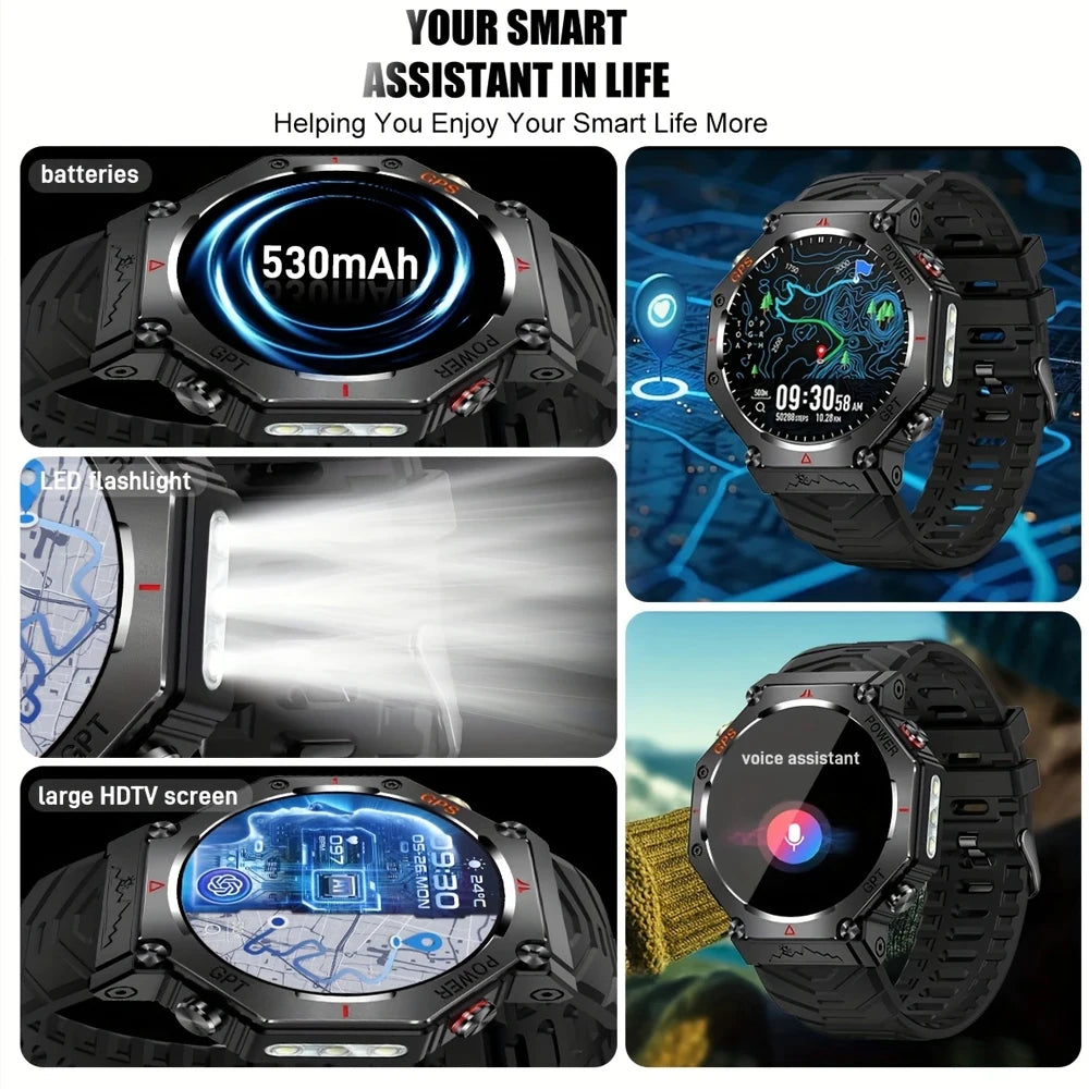 SENBONO GPS Smart Watch with Built-in GPS