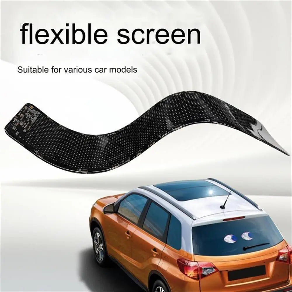2PCS Car Led Signs Lights Devil Eyes Light for Truck Taxi