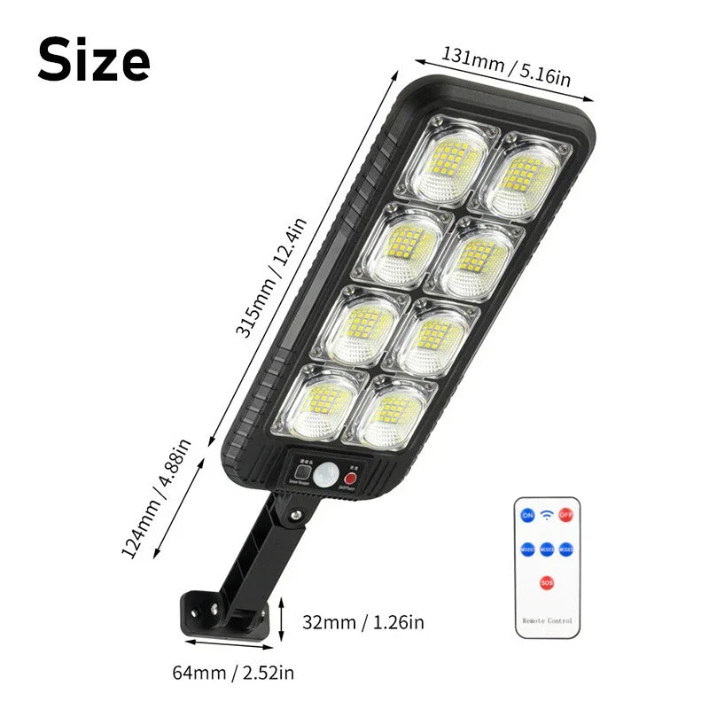 Outdoor Solar Street Light Motion Sensor LED