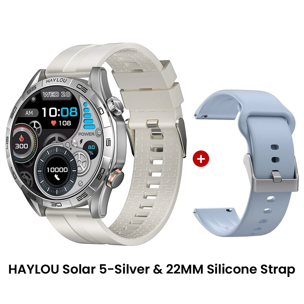HAYLOU Solar 5 Voice Calling Smartwatch 1.58'' AMOLED Display