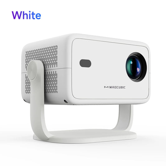 Projector 4K 1080P Auto Focus & Keystone Correction Android11 WIFI6 360° Portable