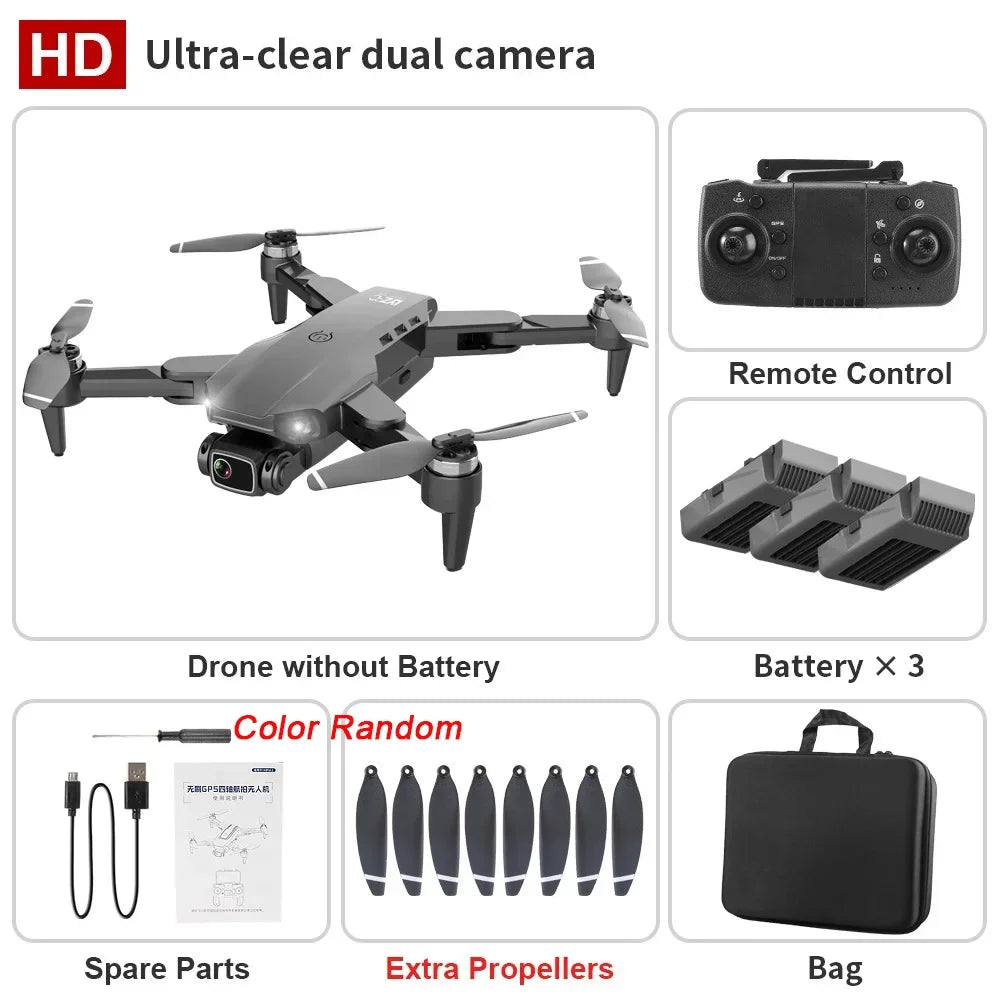 4K Professional 5G GPS HD Dual Camera Brushless Drone