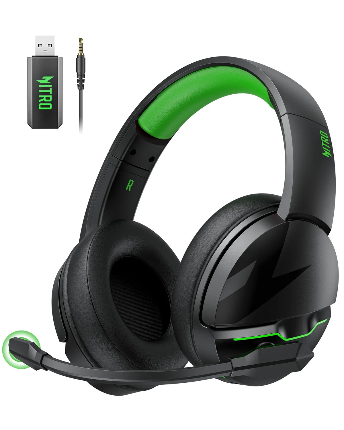 Gaming Headphones for PC, Meeting, Music, PS4 Wireless Gaming Headset