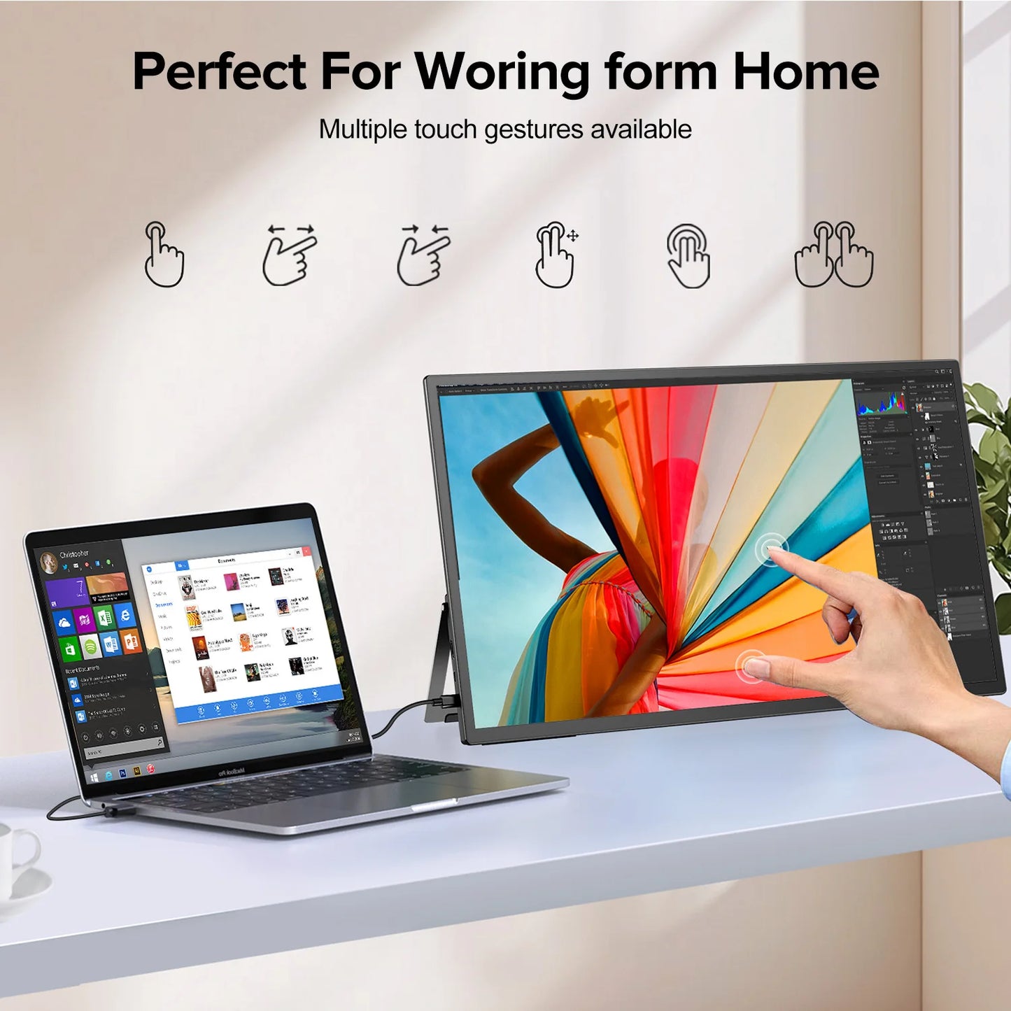Portable Monitor Touchscreen 21.5"
