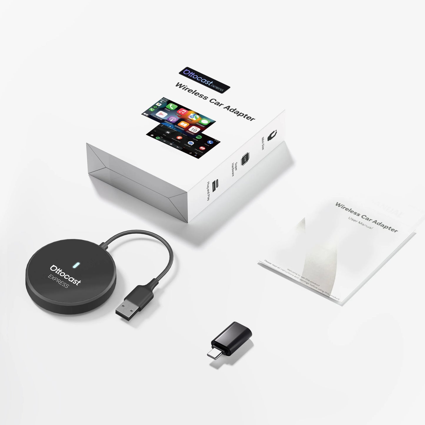Video Pro Wireless CarPlay Adapter, Android