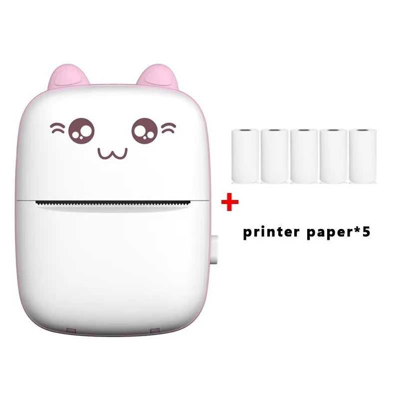 Portable Mini Bluetooth WiFi New Wrong Printer