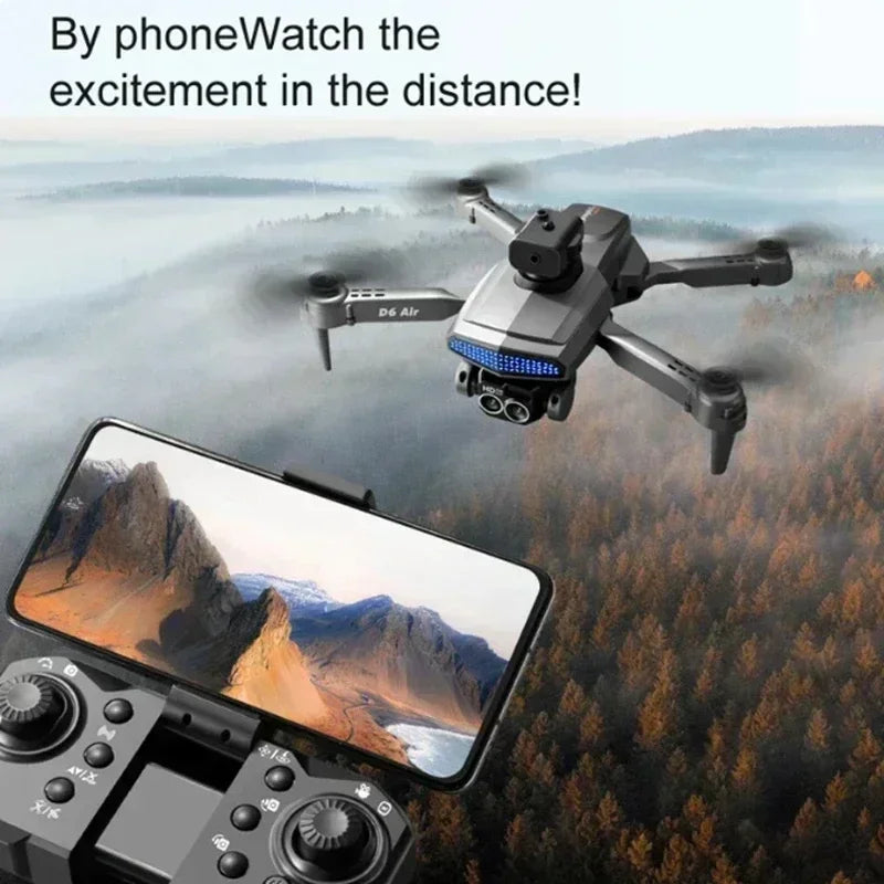 8K HD Drone with Dual Camera Optical Flow GPS, Obstacle Avoidance
