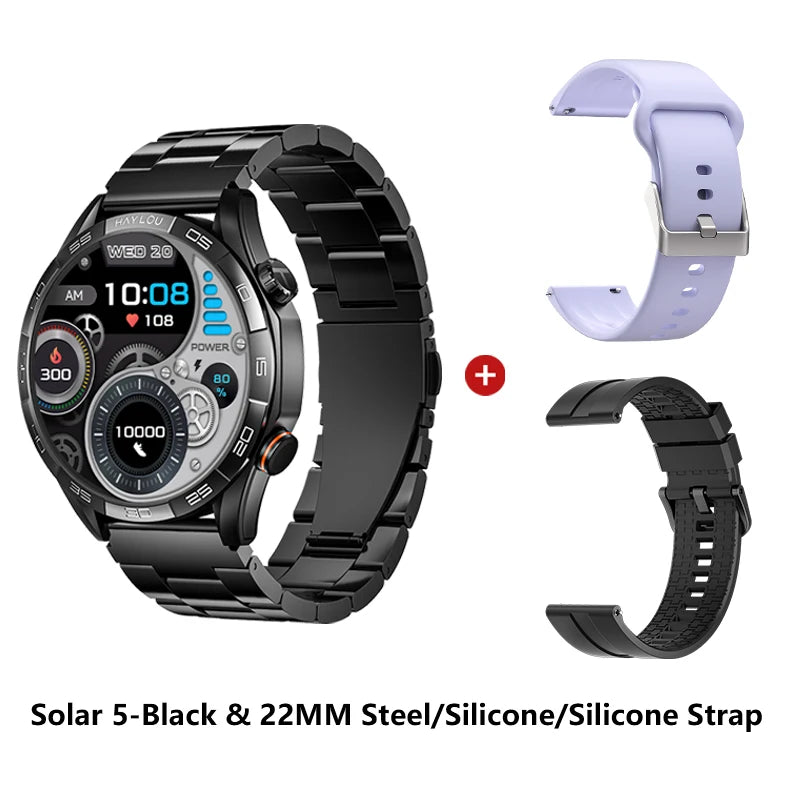 HAYLOU Solar 5 Voice Calling Smartwatch 1.58'' AMOLED Display