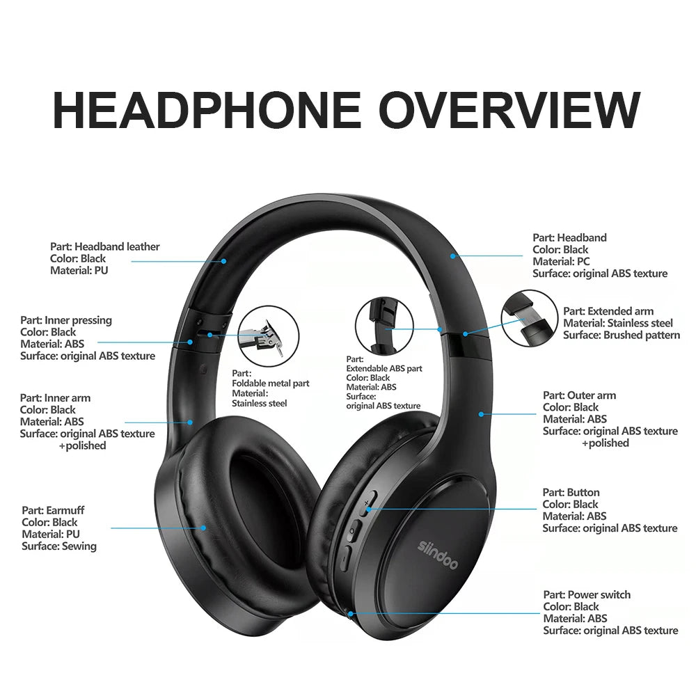 Wireless Bluetooth Headphones