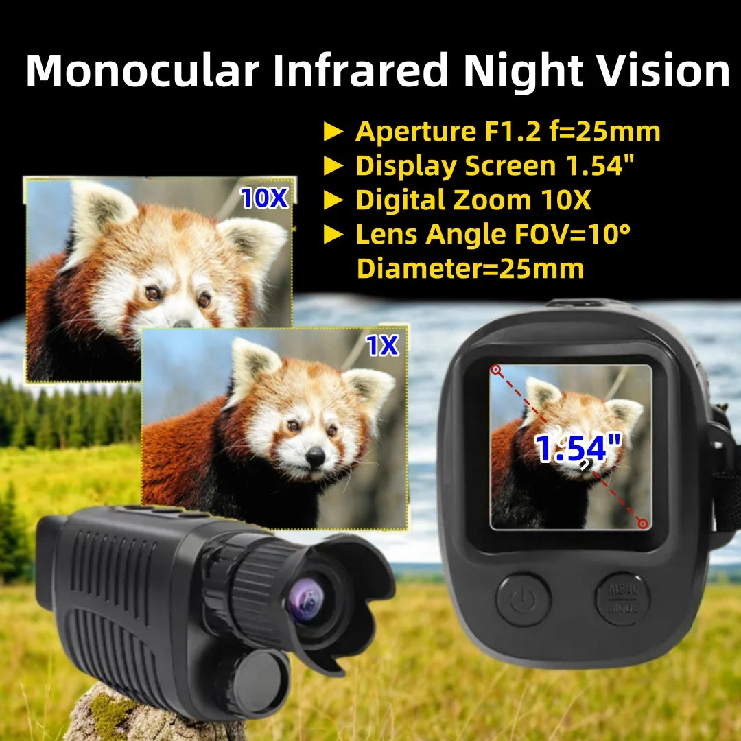 Tactic Infrared Monocular Night Vision Goggles