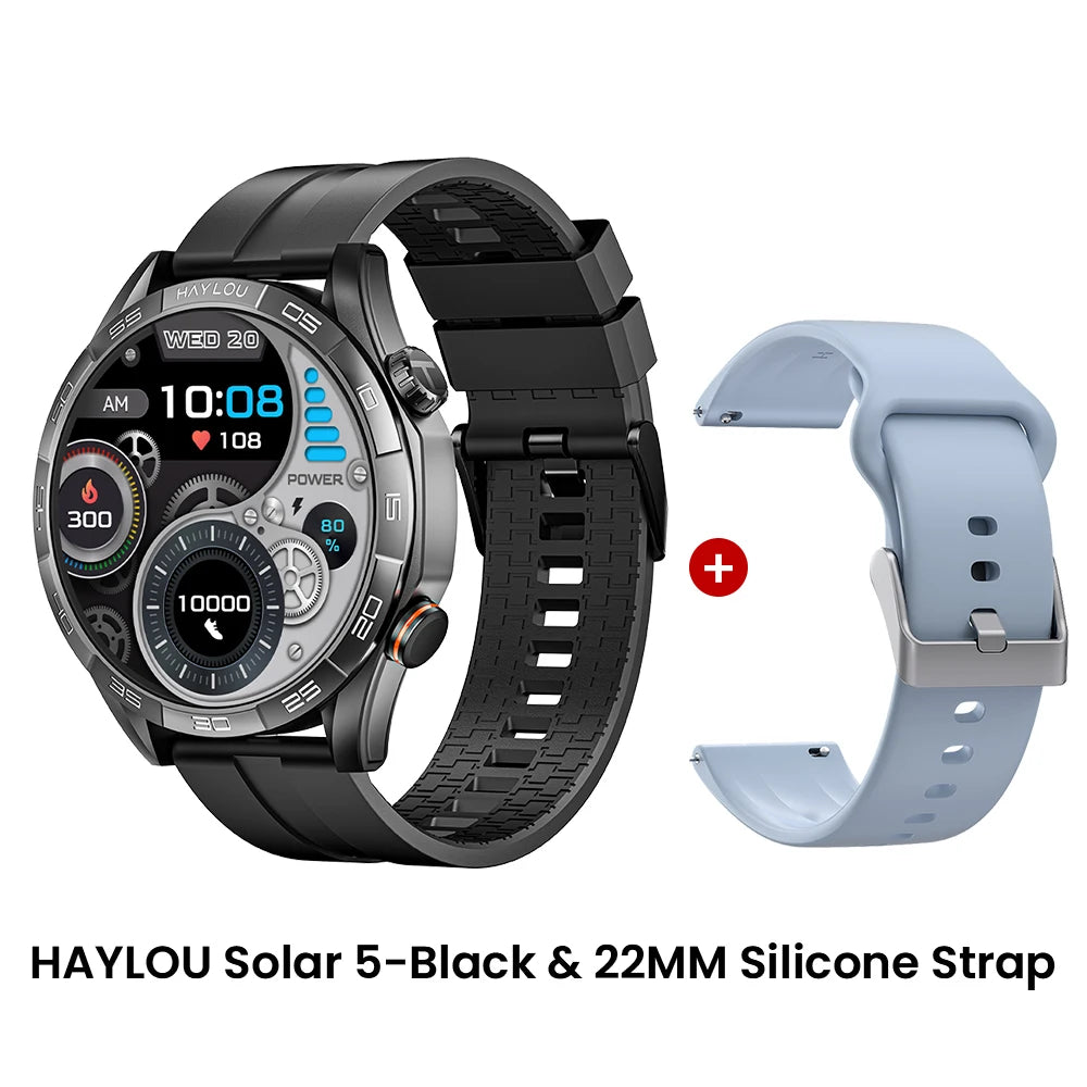 HAYLOU Solar 5 Voice Calling Smartwatch 1.58'' AMOLED Display