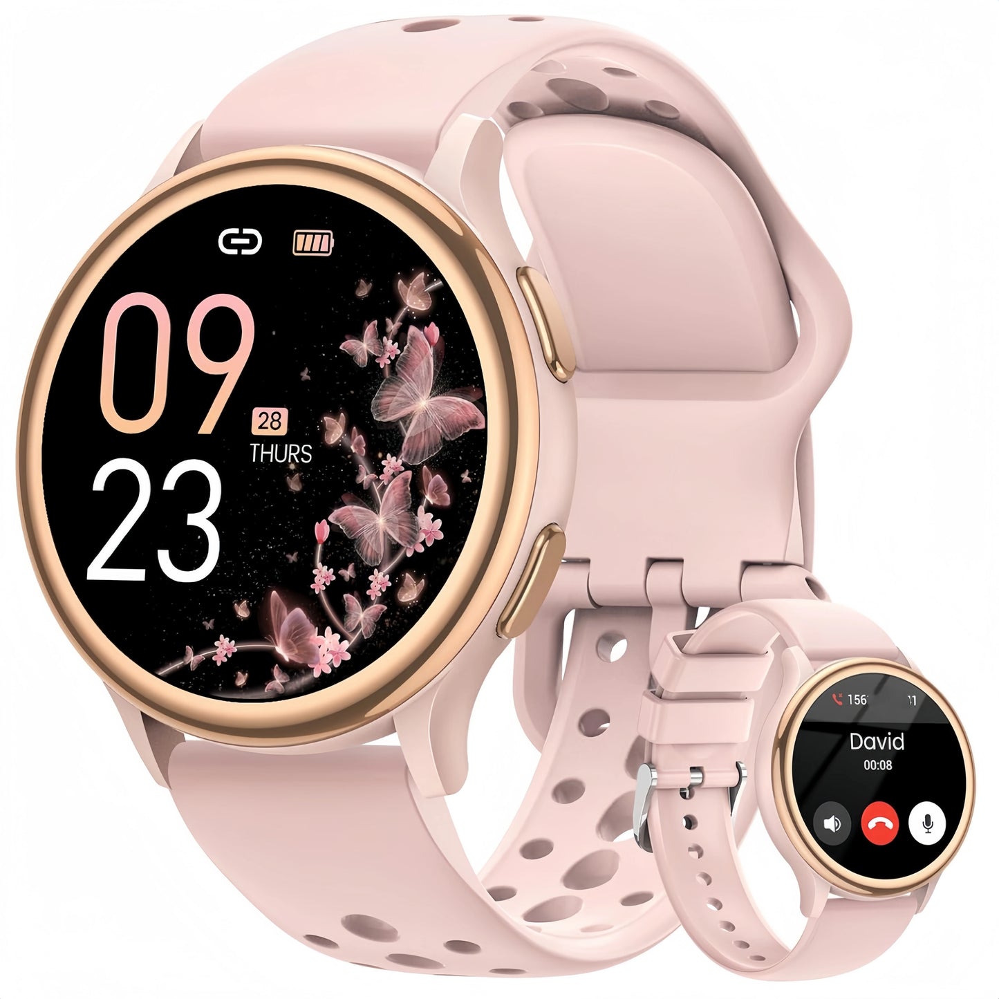 Smart Watches for Women [400+Watch Faces/Calls/Female Health]